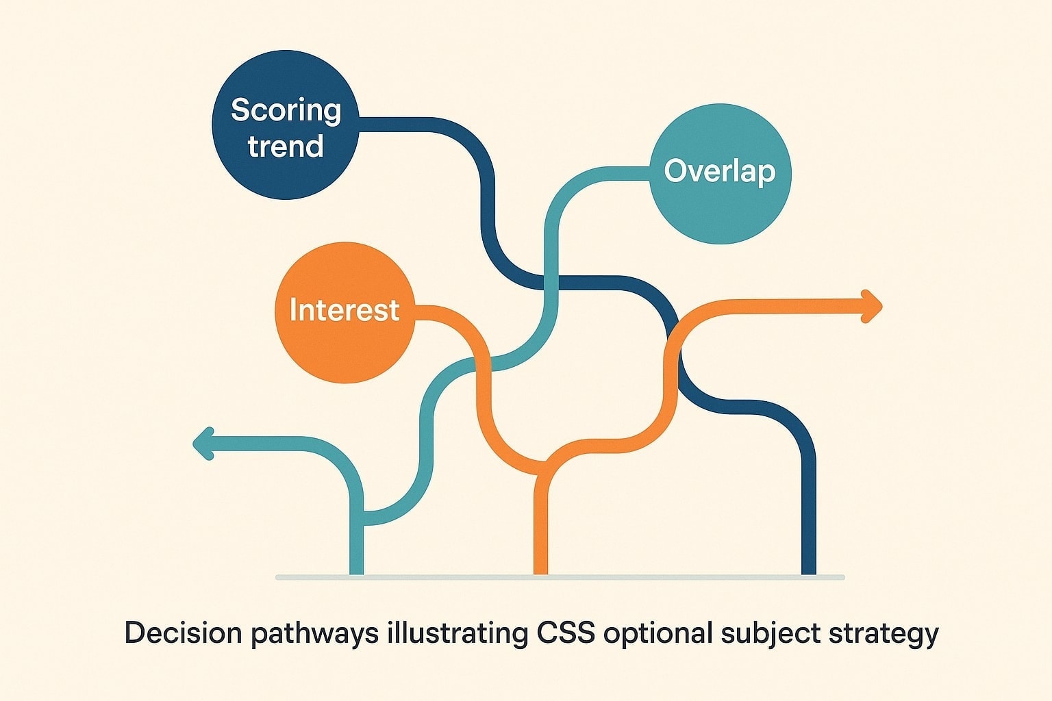 Decision factors for selecting CSS optional subjects CSS Optional Subjects Strategy